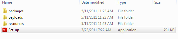 The Set-up Installer Icon