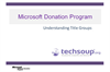 How to Use Title Groups in the Microsoft Software Donation Program