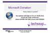 Microsoft Donation Program: How Does It Work?