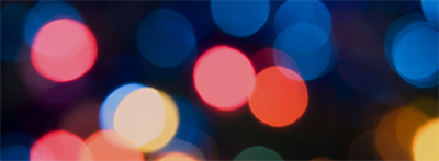 out-of-focus colored lights